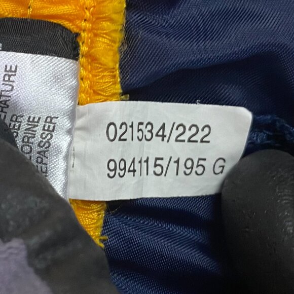 Vintage Diadora Shorts Men's Medium Soccer Shiny Satin Nylon Athletic Blue 5" - Picture 8 of 13